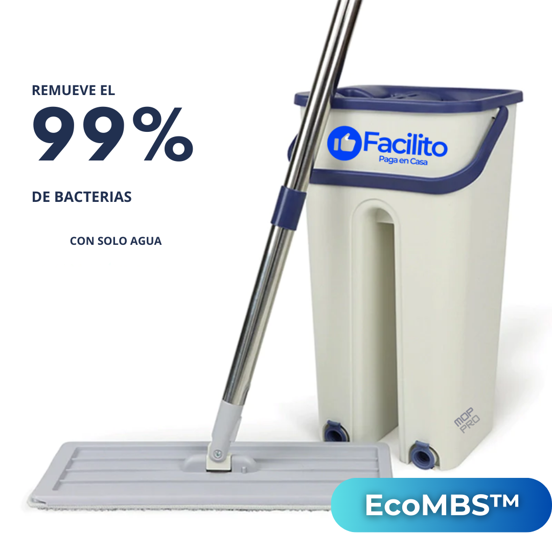 EcoMBS™ - Juego de cubeta y trapeador multifuncional