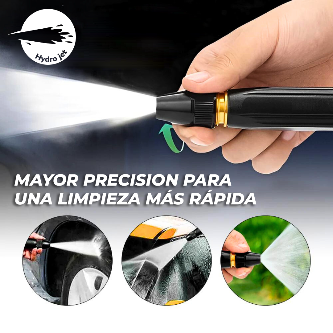 HydroJet™ - Convierte tu manguera en una hidrolavadora de alta presión