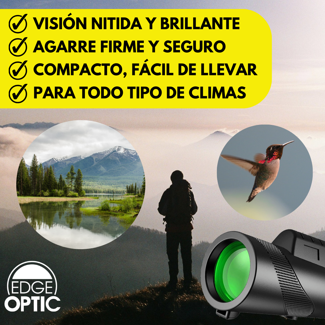 EdgeOptic™ - Monocular Telescopico Portátil