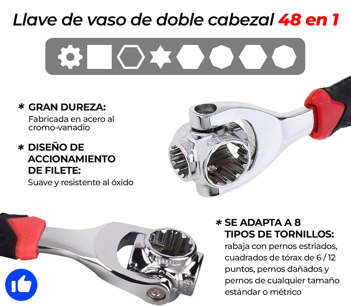 MaxFit™ - Llave multifunción 48 en 1