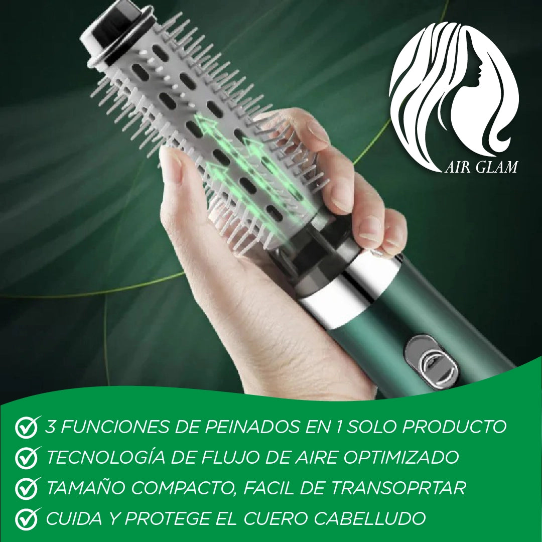 AirGlam™ - Cepillo Secador 3 en 1