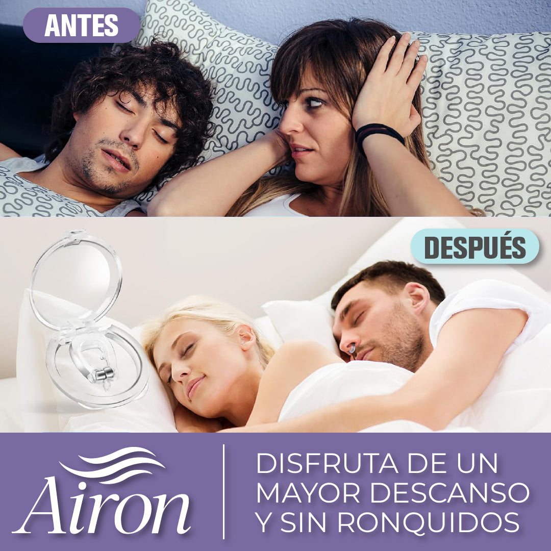 Airon™ - Clip Nasal Anti Ronquidos
