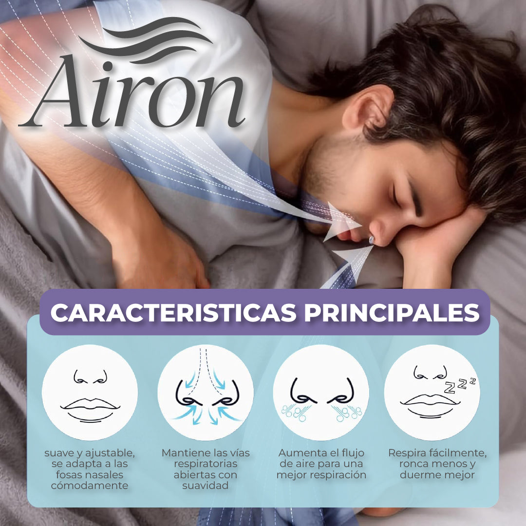 Airon™ - Clip Nasal Anti Ronquidos
