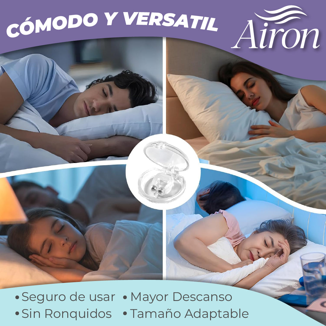 Airon™ - Clip Nasal Anti Ronquidos