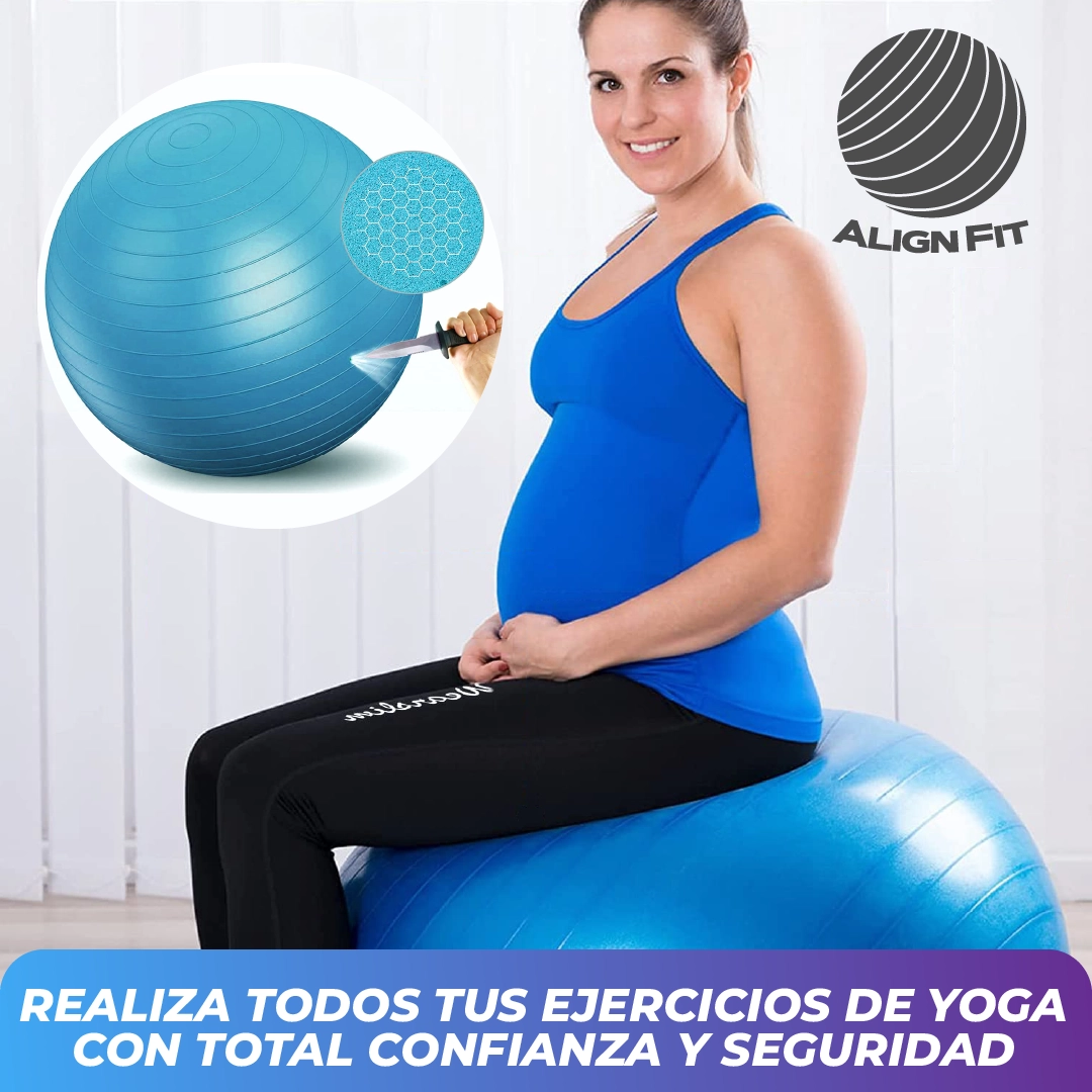 AlignFit™ - Pelota inflable Para Yoga