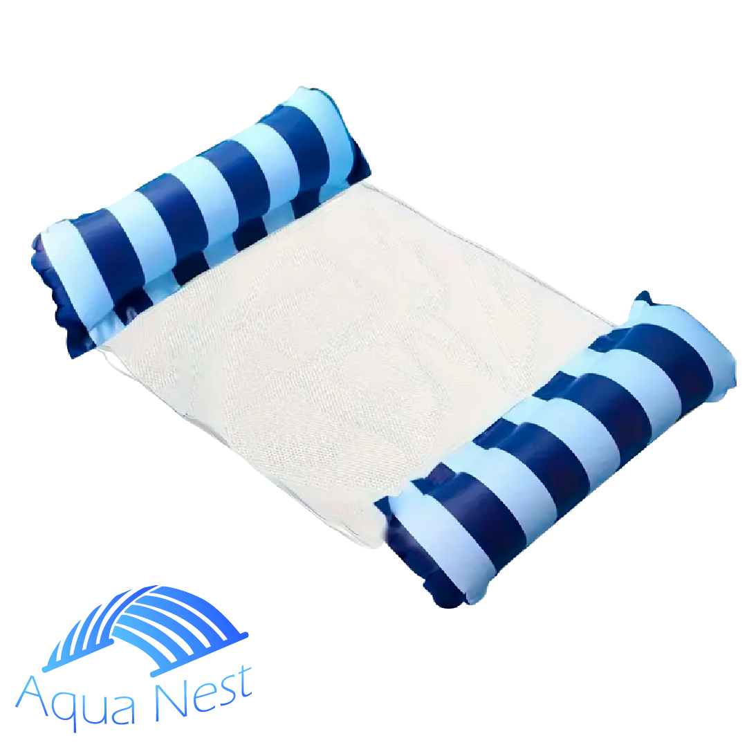 AquaNest™ - Hamaca Inflable para Piscinas