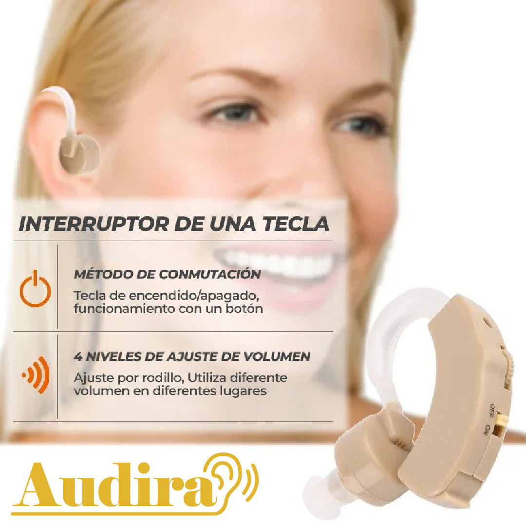 Audira™ - Dispositivo Amplificador de Sonido