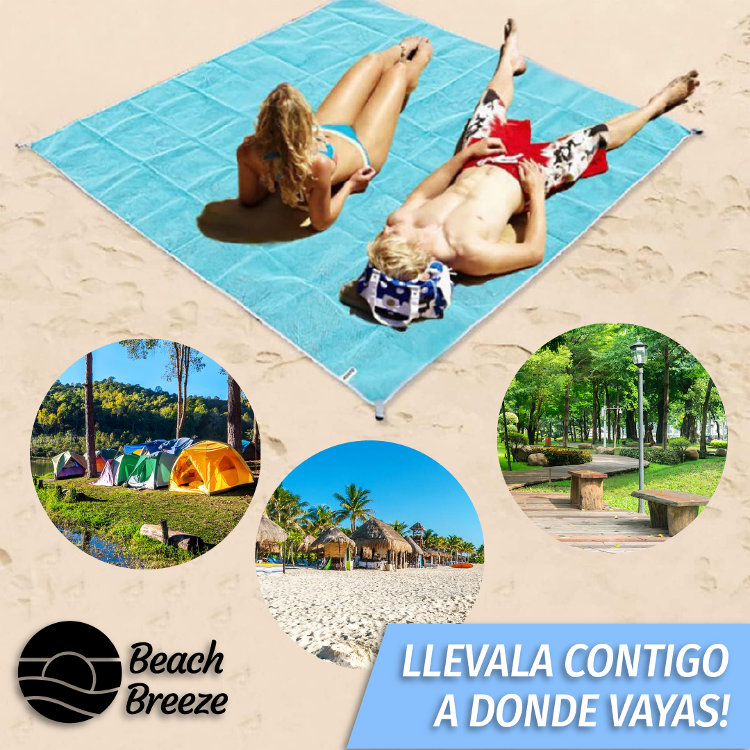 BeachBreeze™ - Manta de Playa Anti Arena