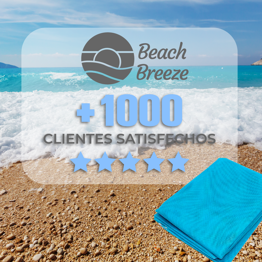 BeachBreeze™ - Manta de Playa Anti Arena