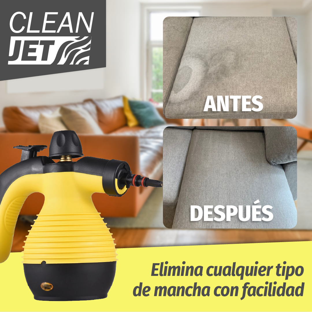 CleanJet™ - Maquína de Limpieza a Vapor Multiusos