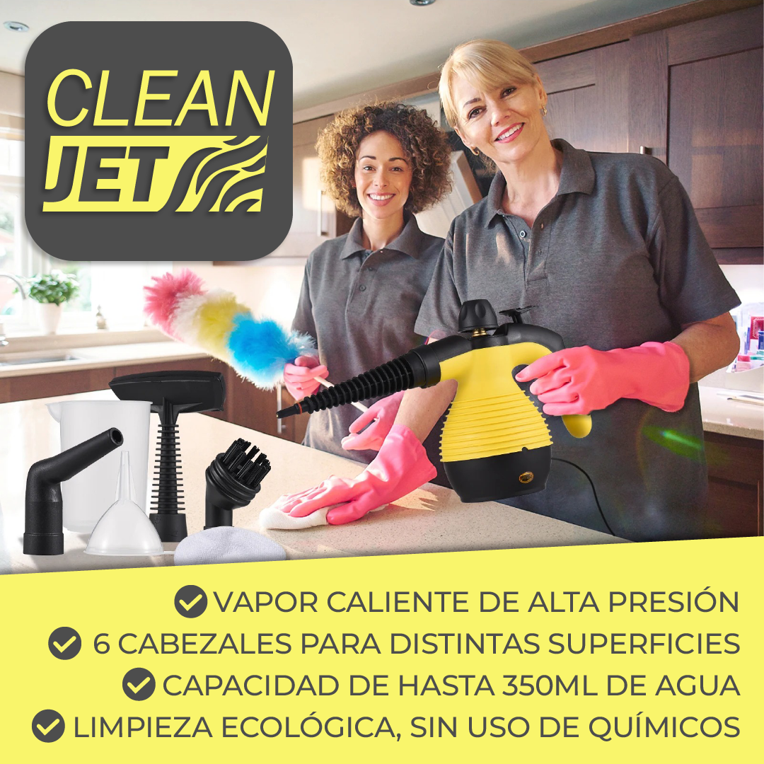CleanJet™ - Maquína de Limpieza a Vapor Multiusos