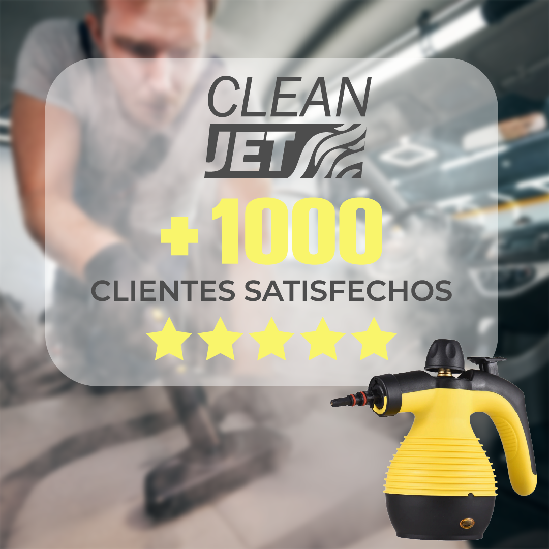 CleanJet™ - Maquína de Limpieza a Vapor Multiusos