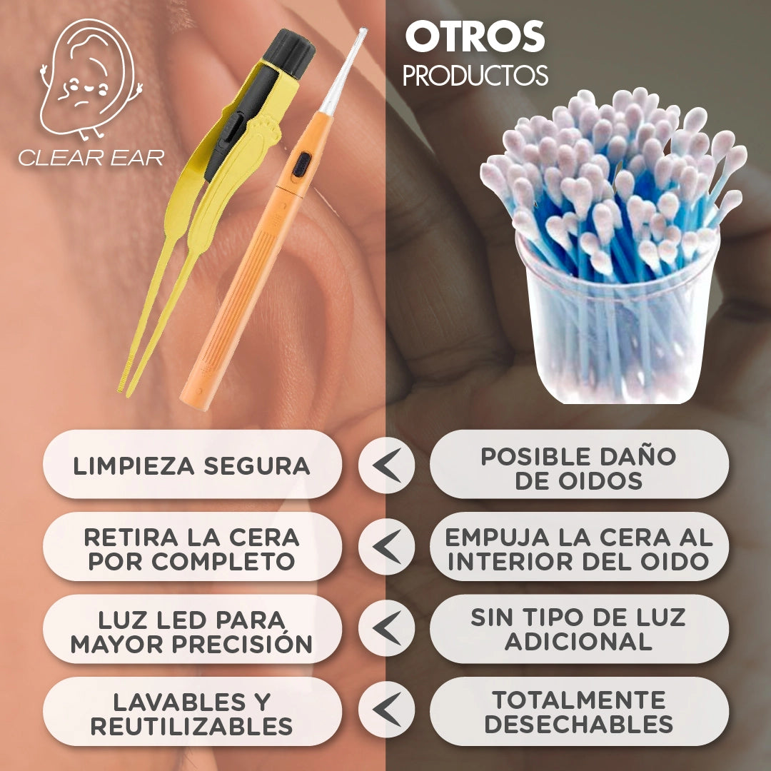 ClearEar™ - Kit Limpiador de Oidos