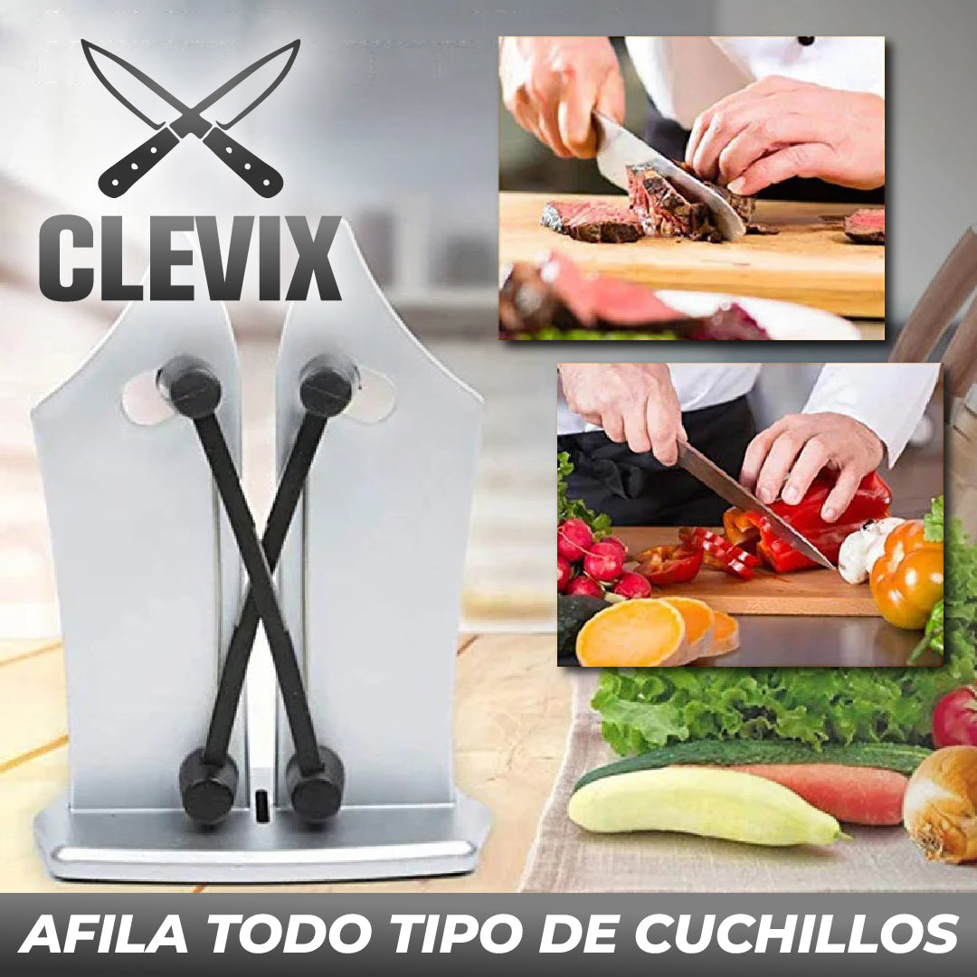 Clevix™ - Afilador Manual de Cuchillos