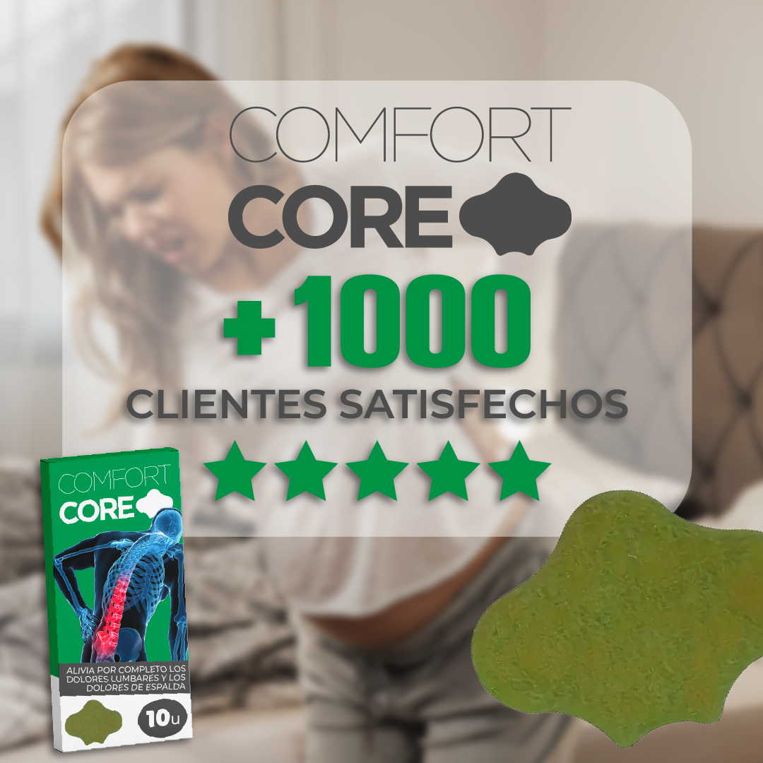 ComfortCore™ - Parches Lumbares Para Dolor de Espalda