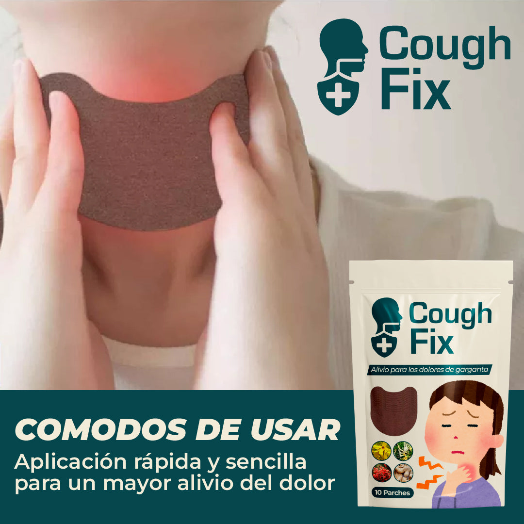 Cough Fix™ - Alivio del Dolor de Garganta
