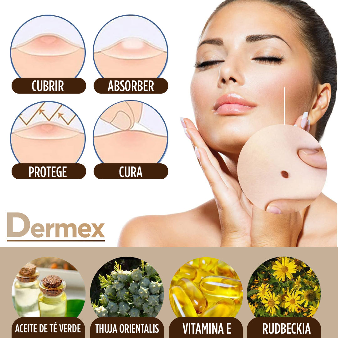 Dermex™ - Parches para Tratamiento de Verrugas