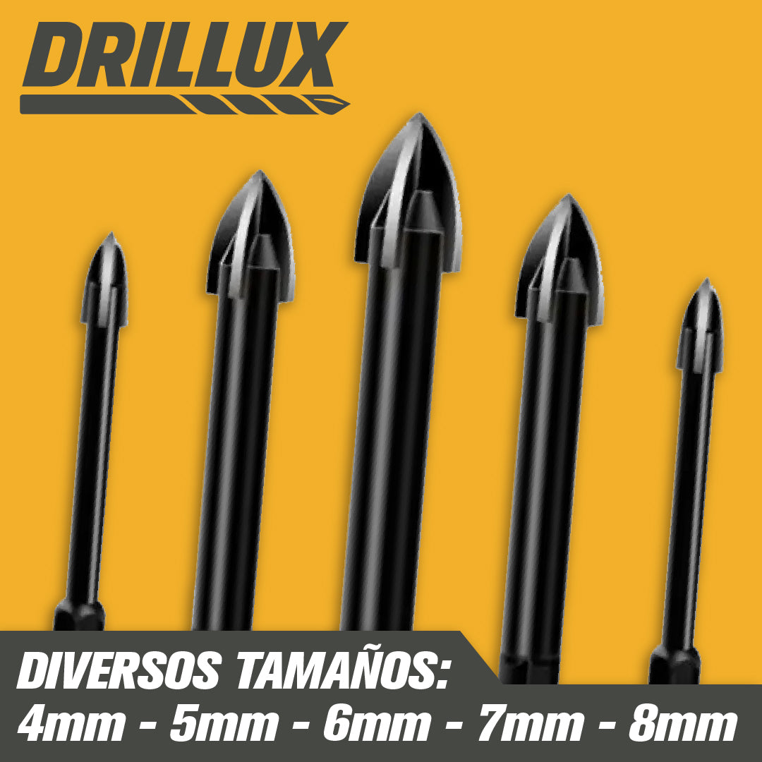 Drillux™ - Juego de Brocas para Cerámicas