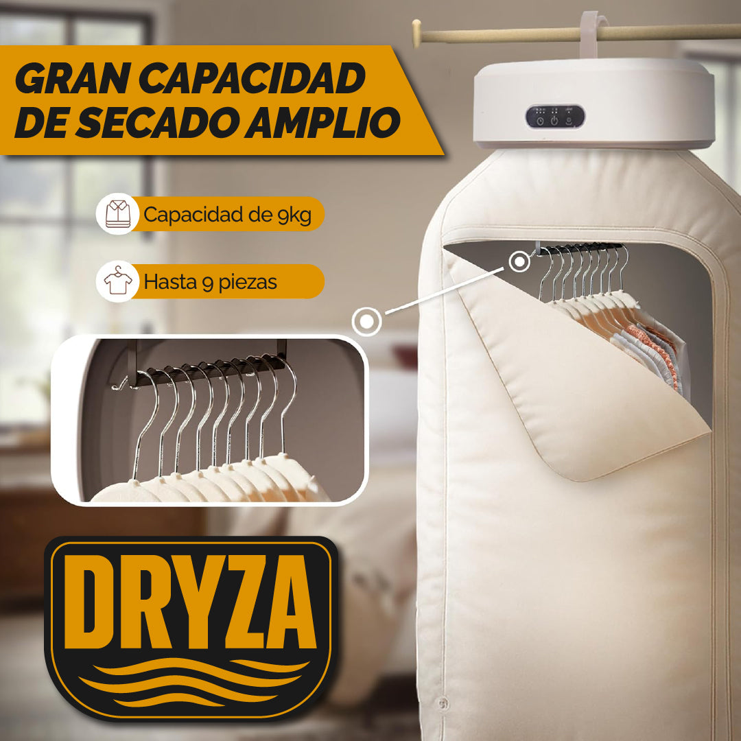 Dryza™ - Secador de Ropa Eléctrico y Compacto