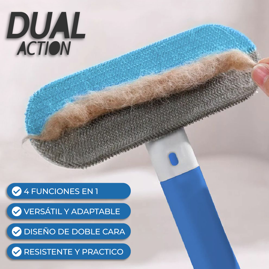 DualAction™ - Limpiador de Vidrios 4 en 1