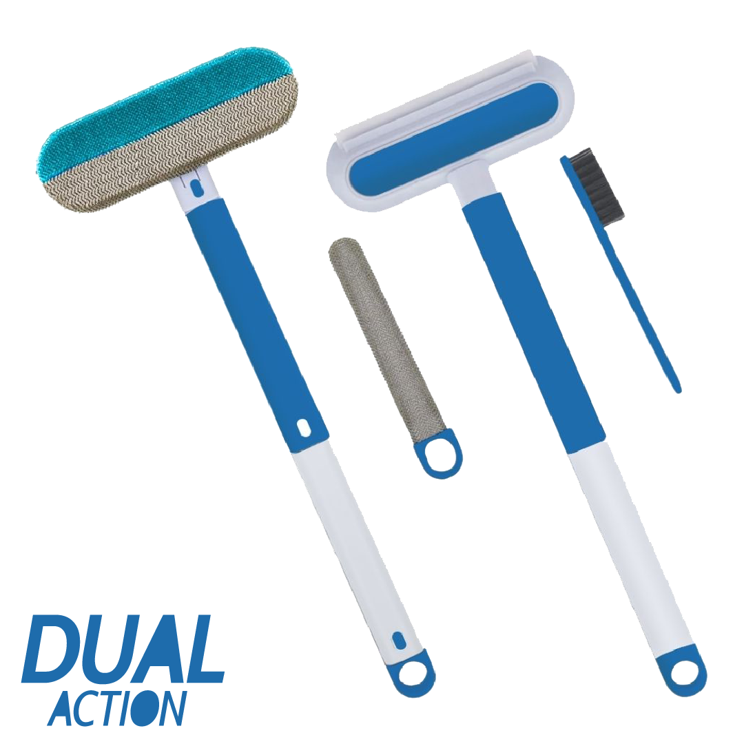 DualAction™ - Limpiador de Vidrios 4 en 1