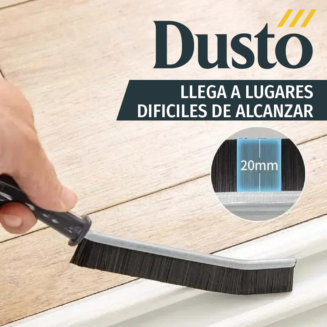 Dusto™ - Cepillo Alargado de Cerdas Duras