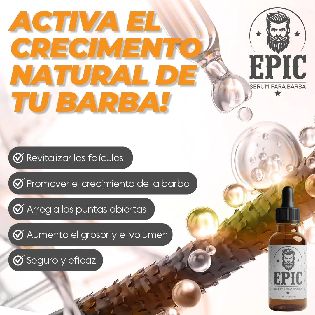 EPIC™ - Serum Especial Para Barbas