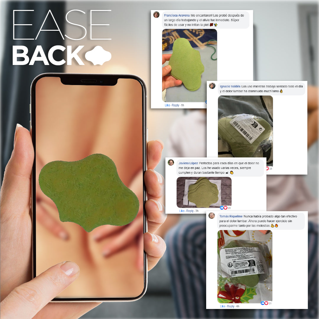 Ease Back™ - Parches Para Dolor Lumbar