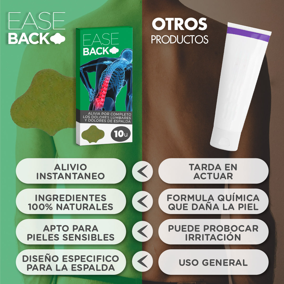 Ease Back™ - Parches Para Dolor Lumbar