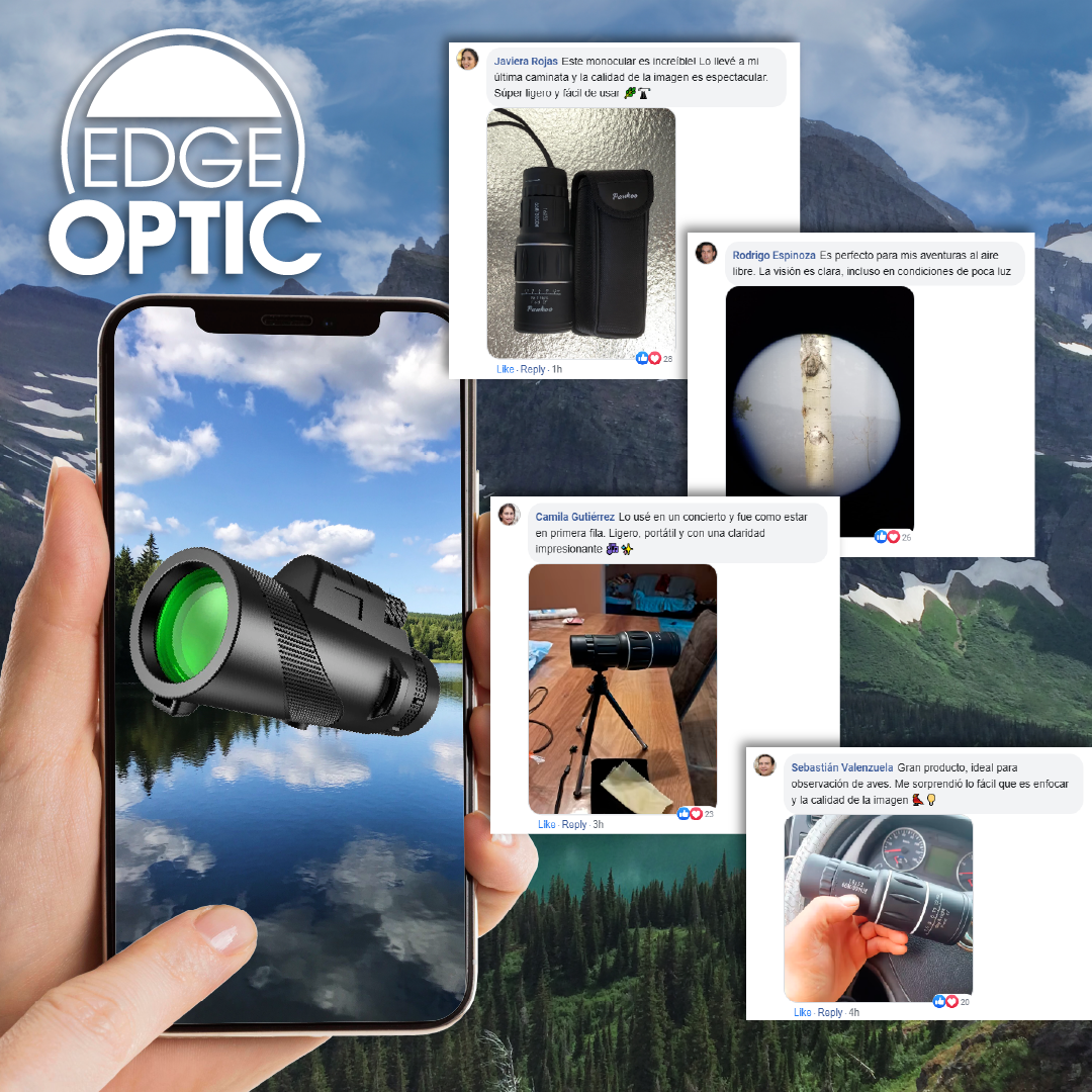 EdgeOptic™ - Monocular Telescopico Portátil