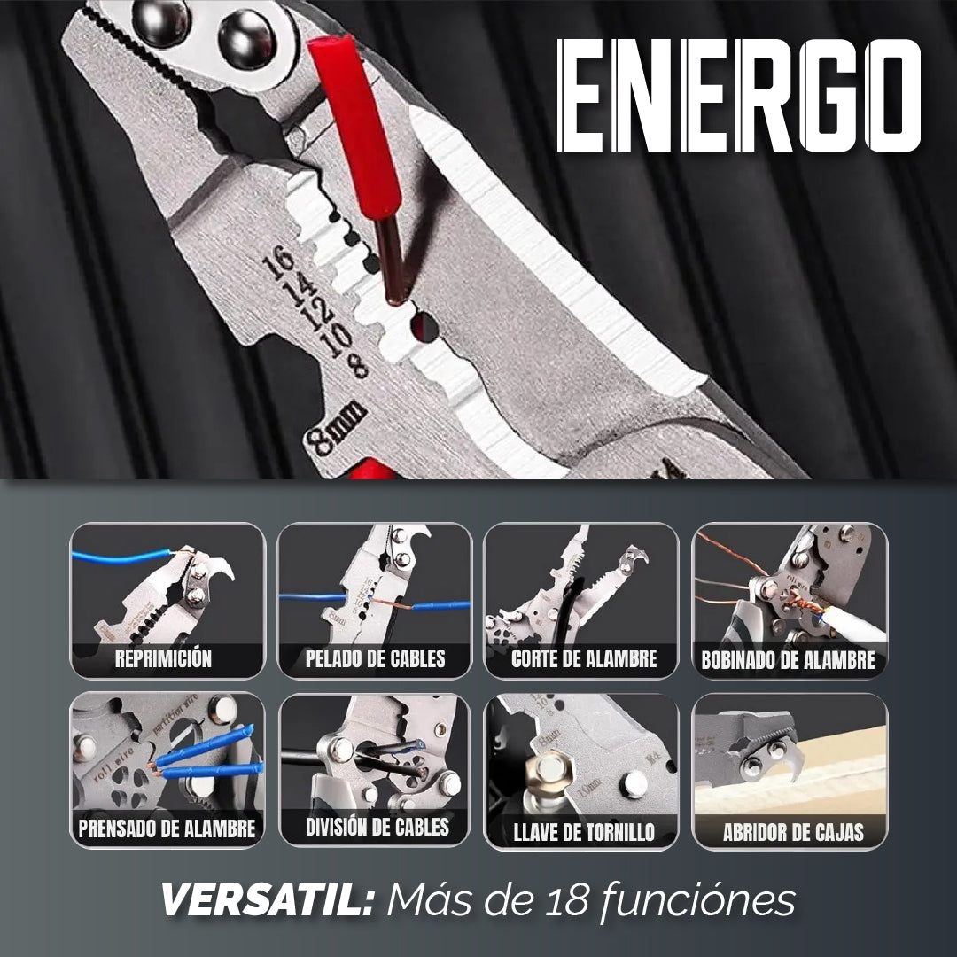 Energo™ - Herramienta Todo en Uno para Pelar Cables