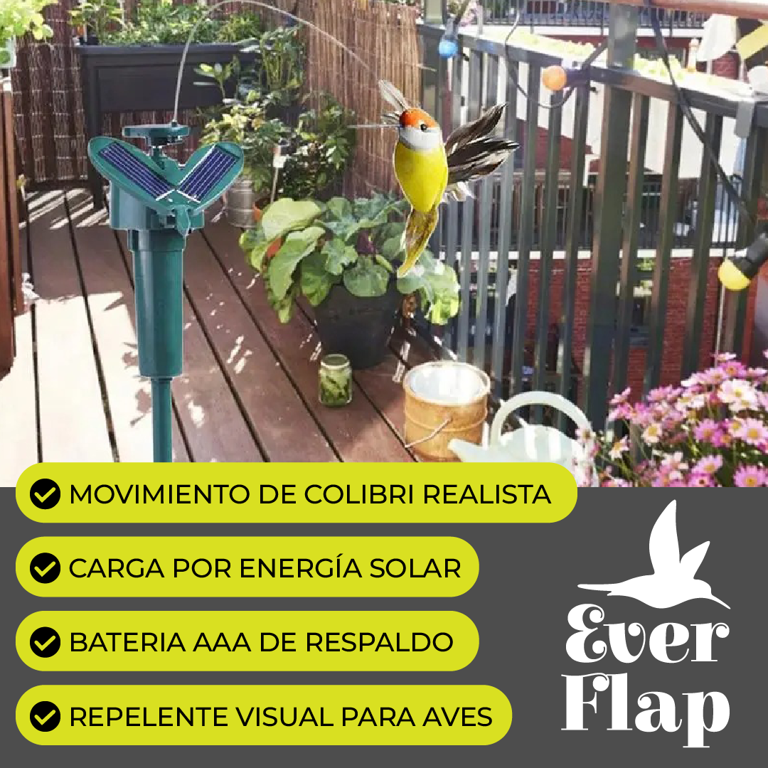 EverFlap™ - Pajaritos Voladores Solares