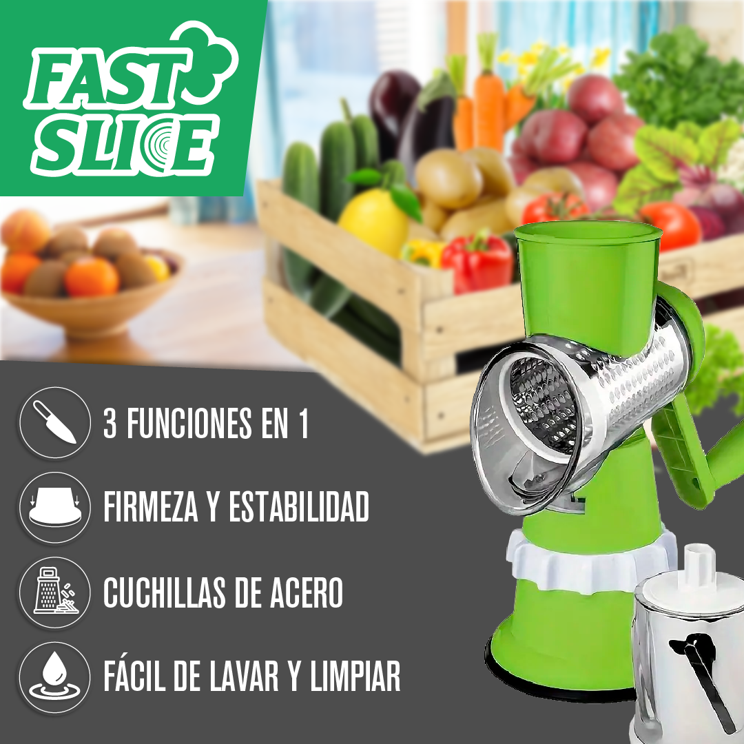 FastSlice™ - Cortador de Vegetales Multifuncion