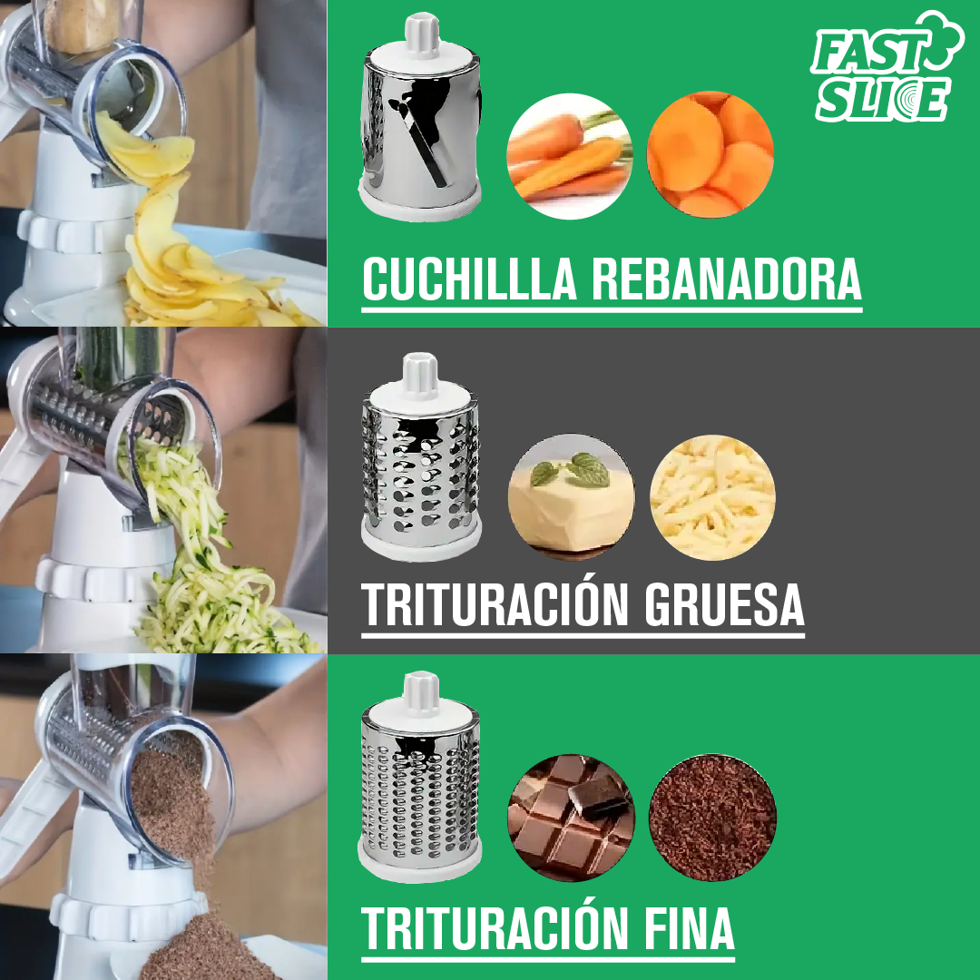 FastSlice™ - Cortador de Vegetales Multifuncion