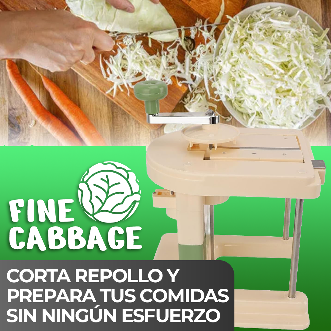 FineCabbage™ - Rallador fino para Repollo