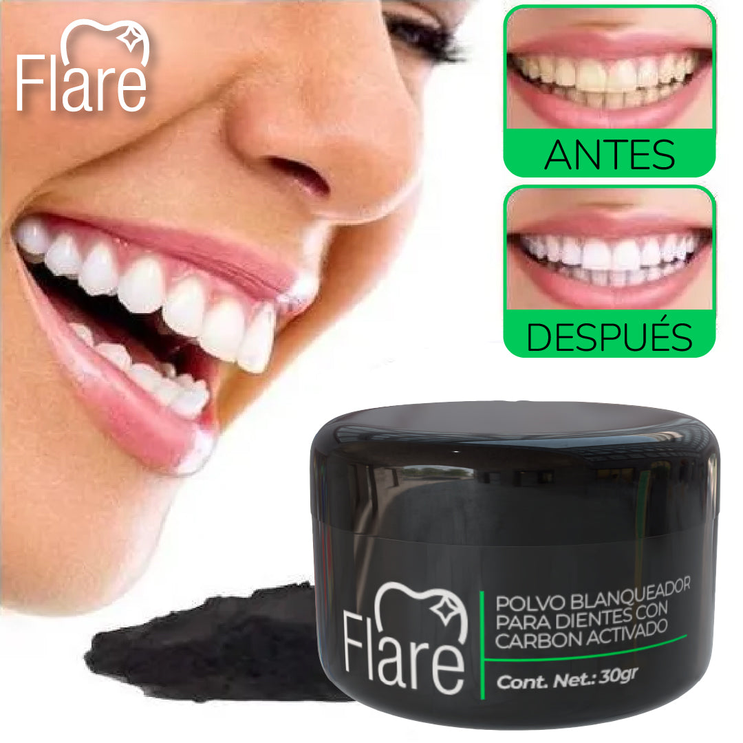 Flare™ - Polvo Limpiador de Dientes