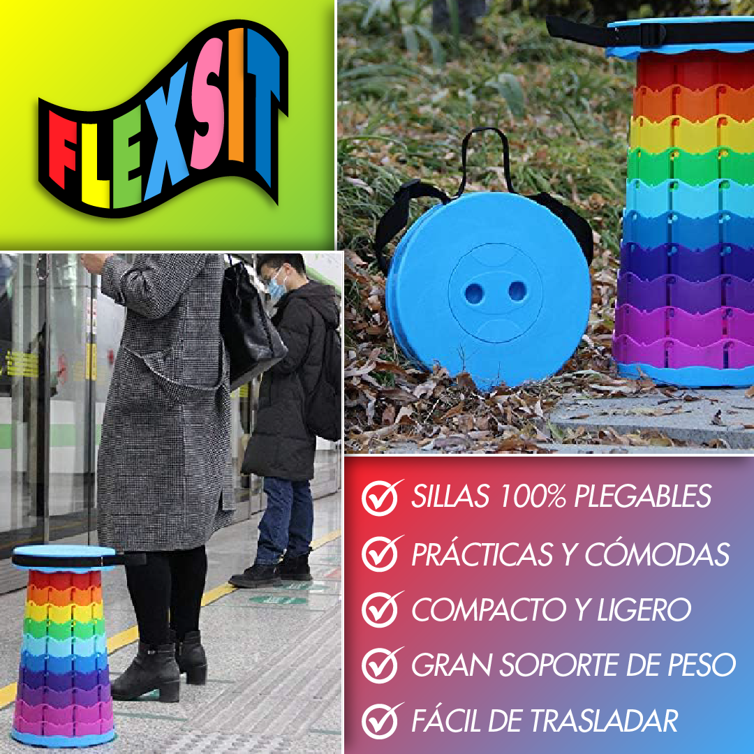 Flexsit™ - Silla Retractil y Plegable
