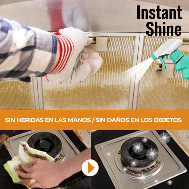 InstantShine™ - Spray Limpiador Antigrasa