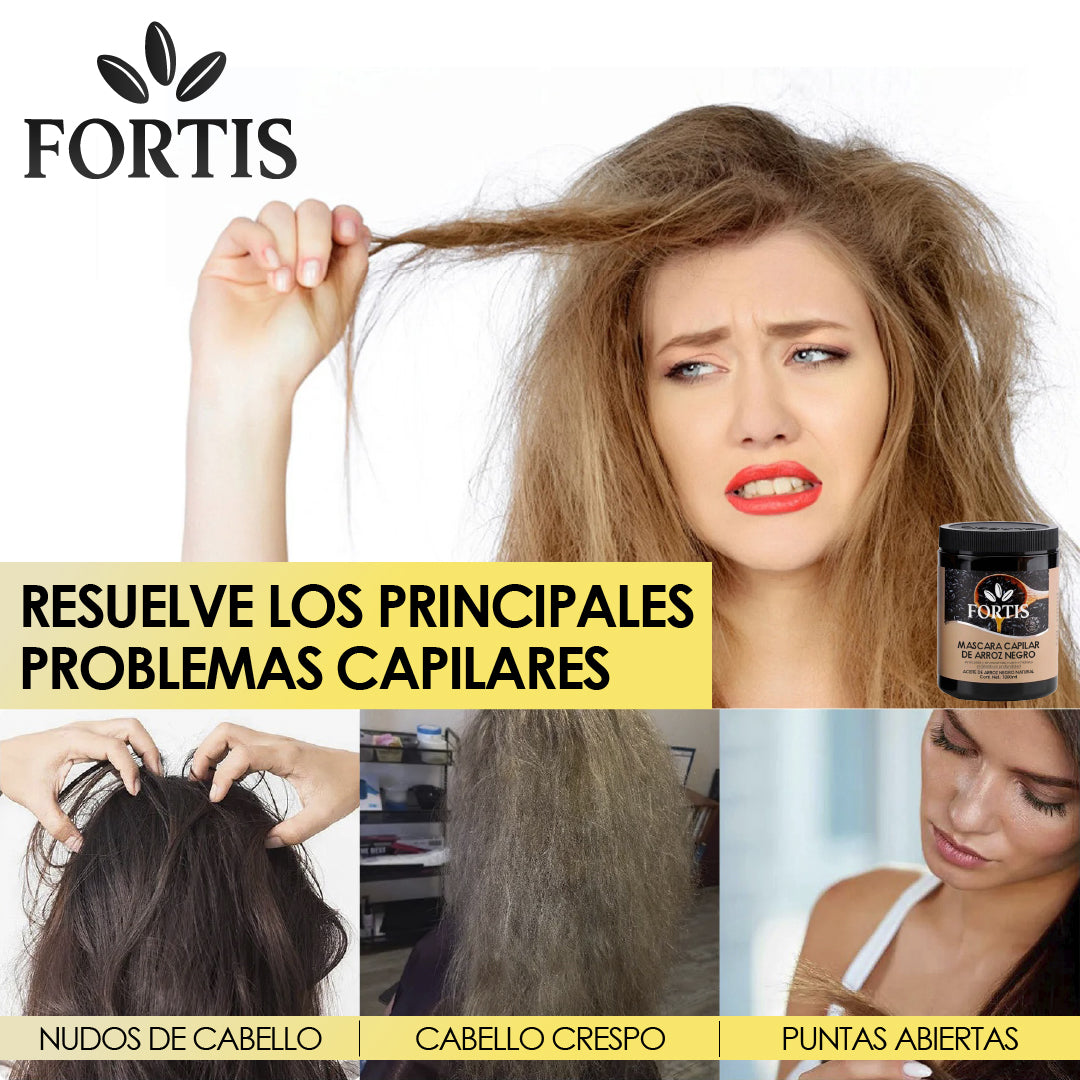 Fortis™ - Mascara Capilar Reparadora de Cabello