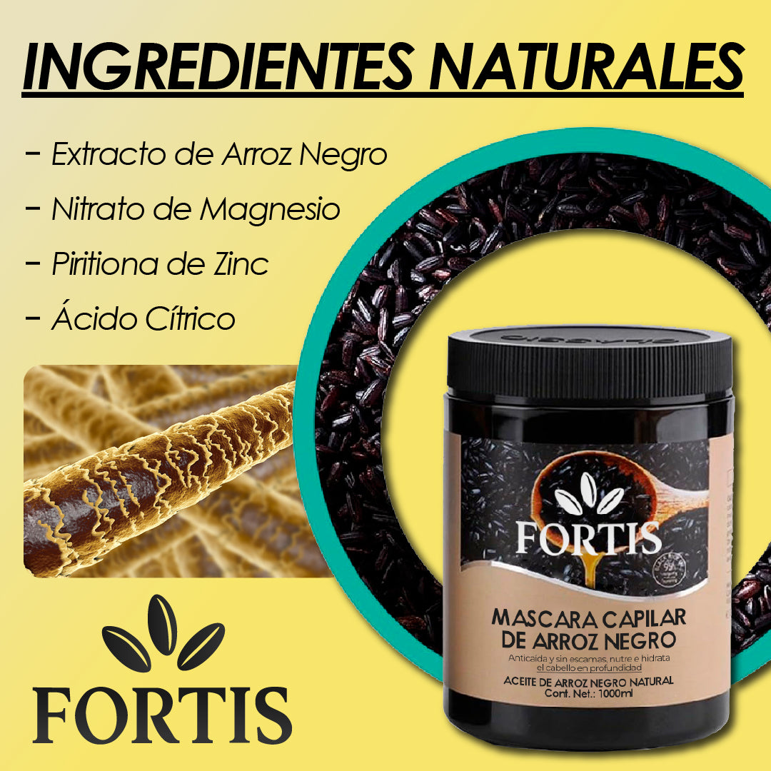 Fortis™ - Mascara Capilar Reparadora de Cabello