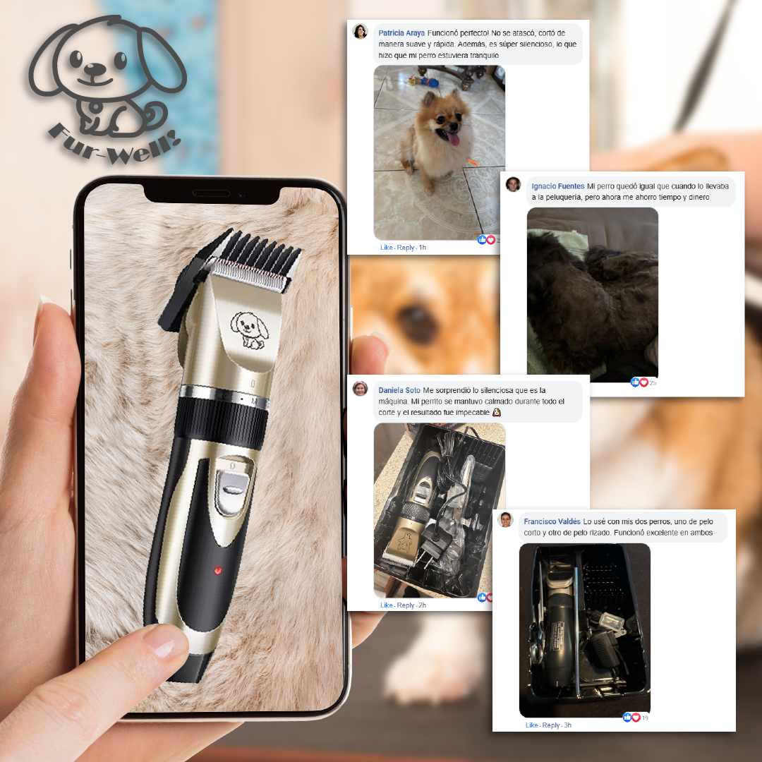 FurWell™ - Maquina de Afeitar para Perros