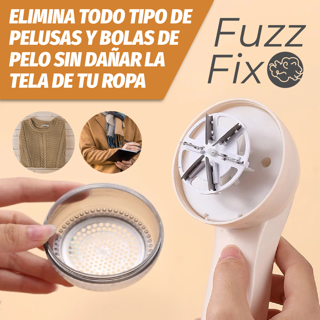 FuzzFix™ - Removedor de Pelusas Eléctrico