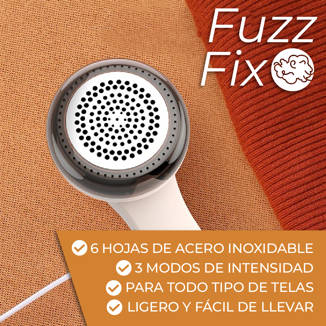 FuzzFix™ - Removedor de Pelusas Eléctrico