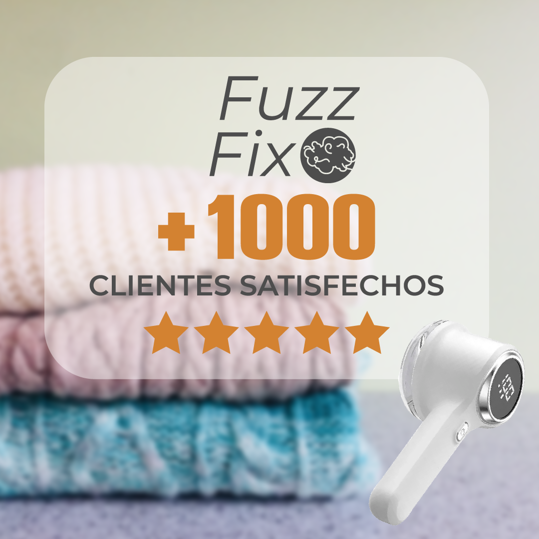 FuzzFix™ - Removedor de Pelusas Eléctrico