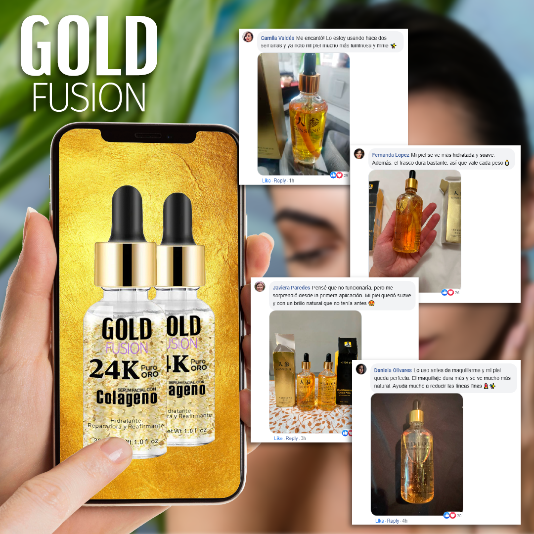 GoldFusion™ - Serum con Oro de 24k