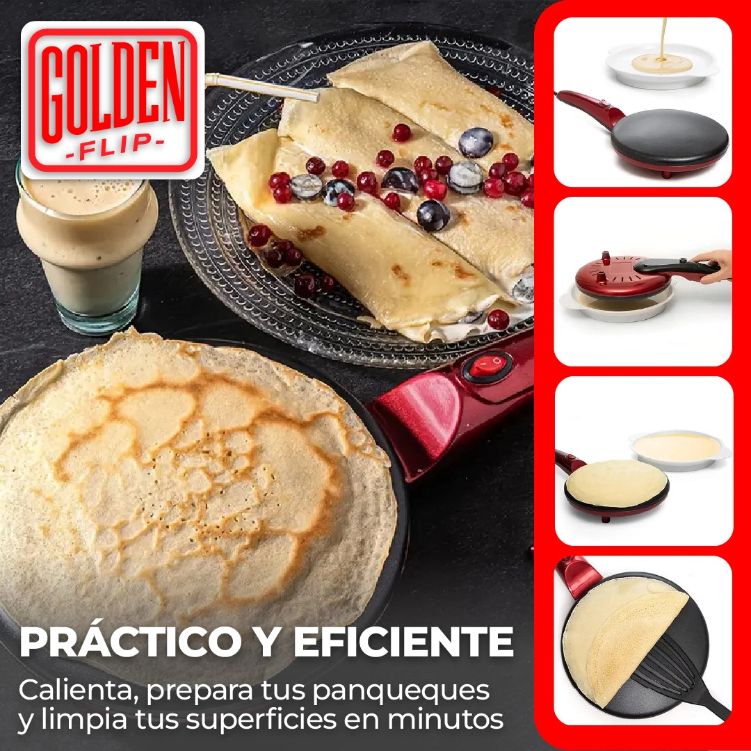 Golden Flip™ - Panquequera Eléctrica