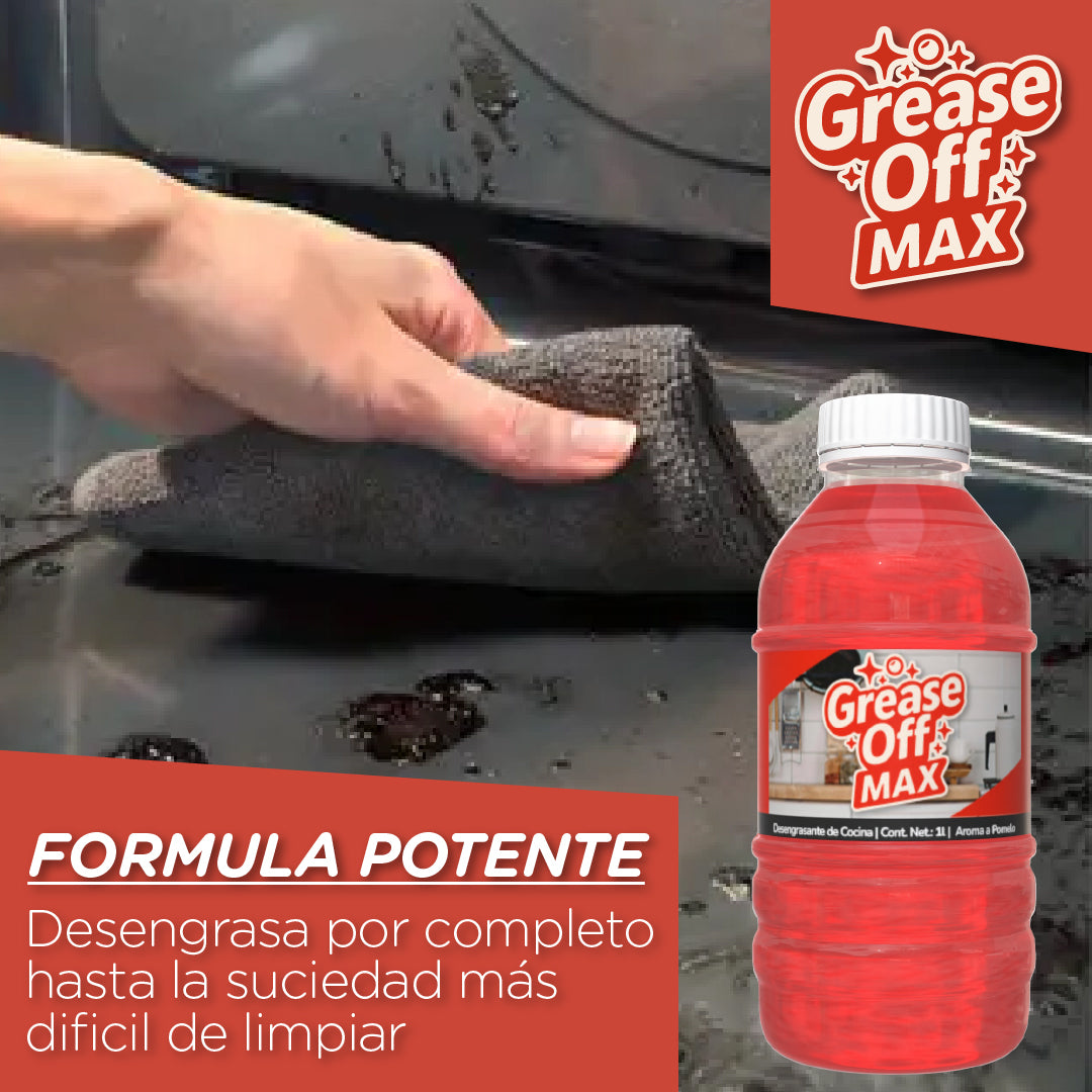 Grease Off Max™ - Desengrasante Potente