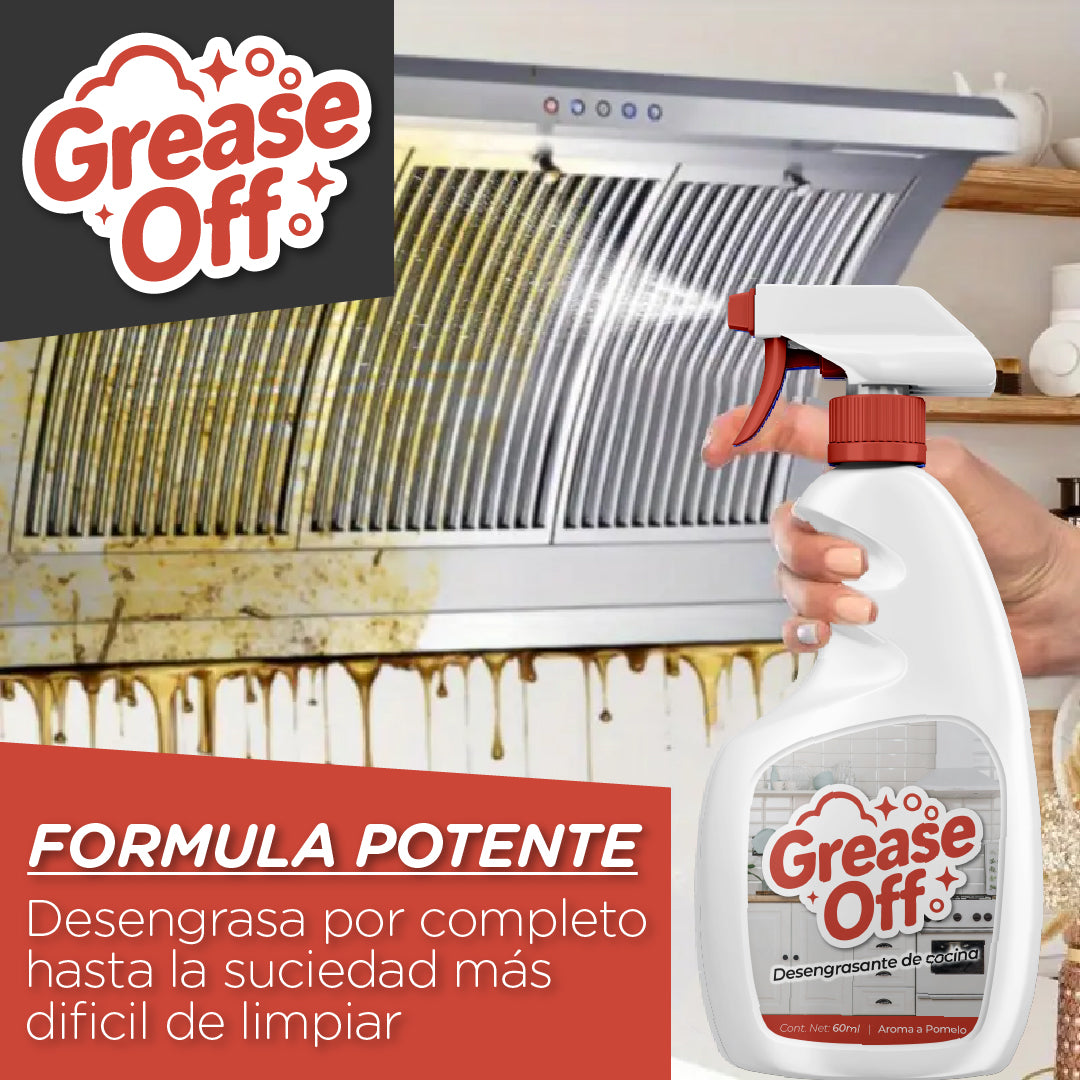 Grease Off™ - Desengrasante Spray Rojo