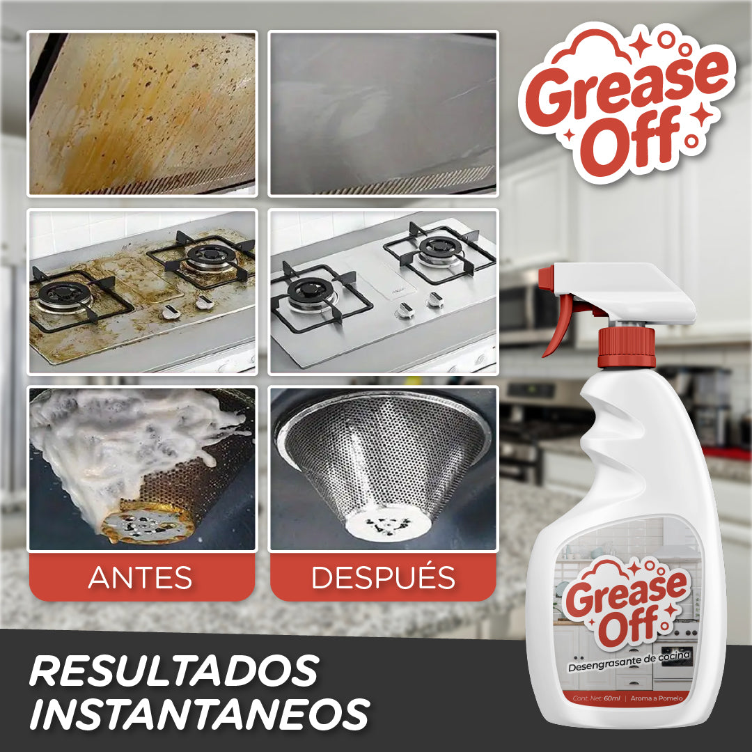 Grease Off™ - Desengrasante Spray Rojo