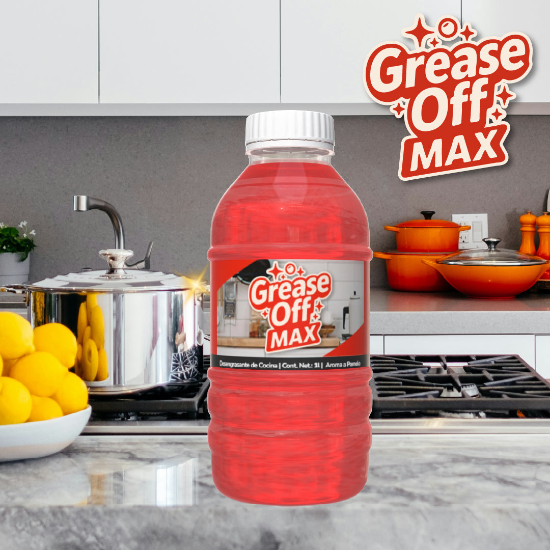 Grease Off Max™ - Desengrasante Potente
